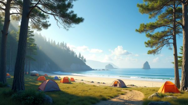 Vacances écologiques : optez pour un camping en bord de mer