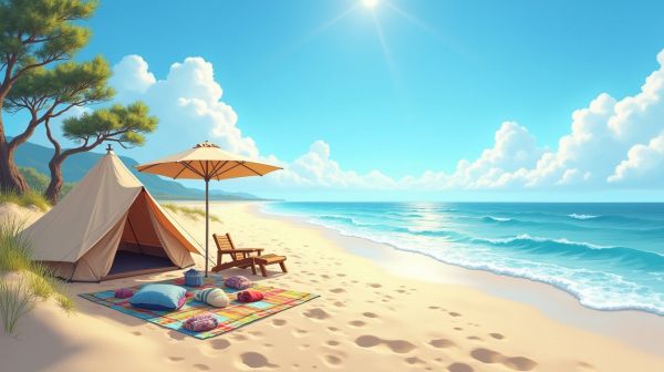 Vacances écologiques : optez pour un camping en bord de mer